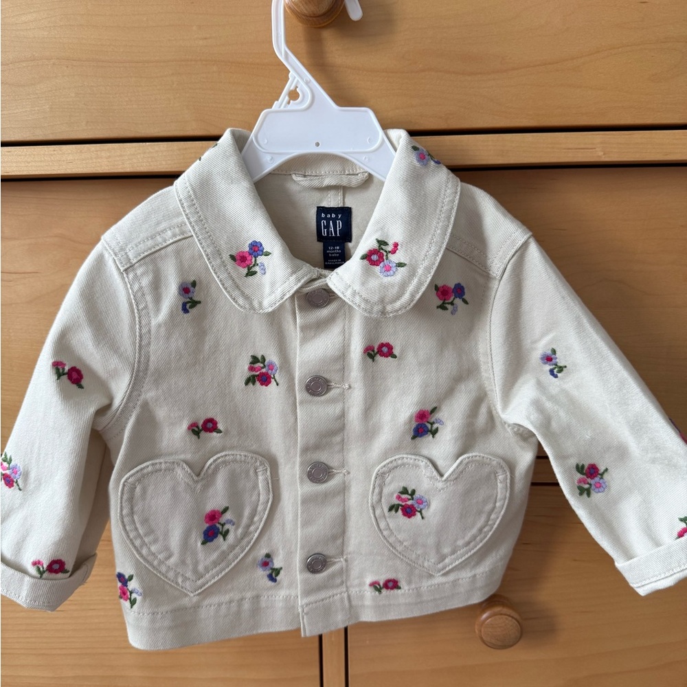 Tan denim jacket